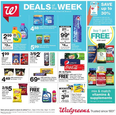 best deals at walgreens this week|walgreens weekly ad this weekend.